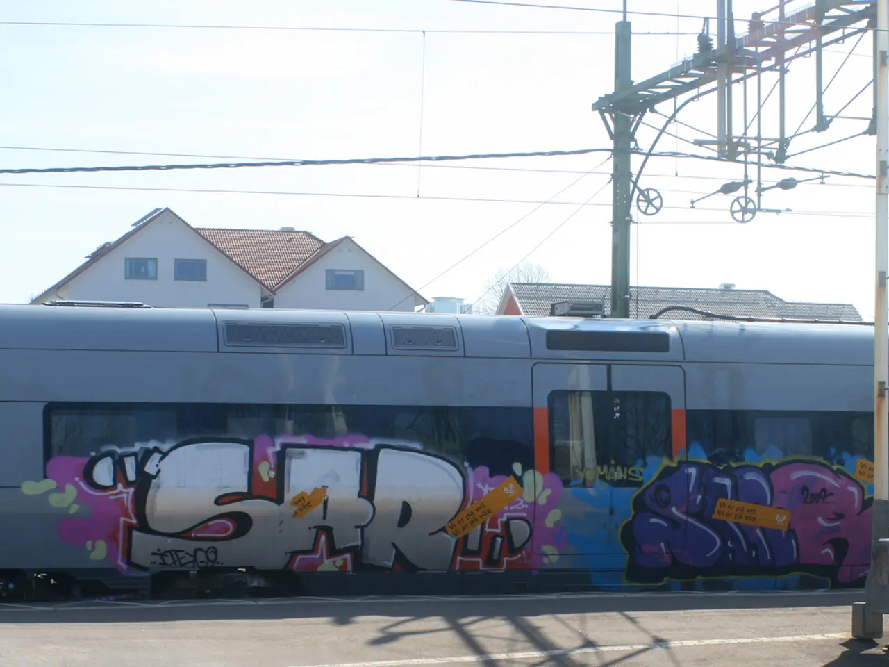 Car and tram bypass on Leipziger Straße