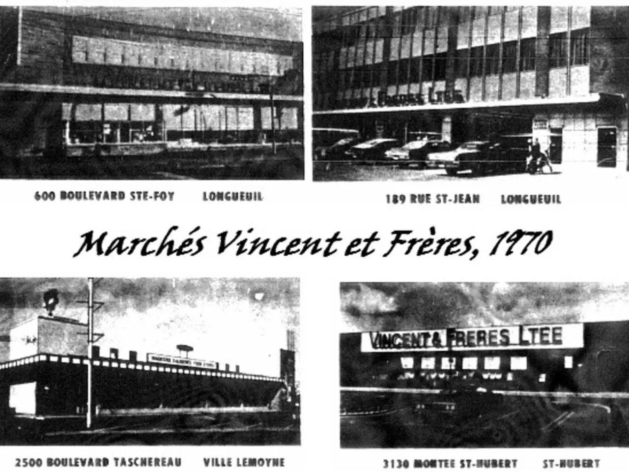 This is a collage image. This is a black and white image. In this picture we can see the buildings,...