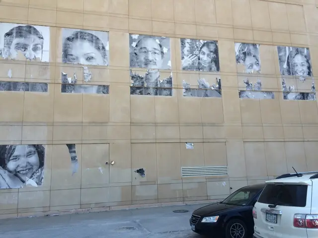 Construction commences on the fresh barrier.