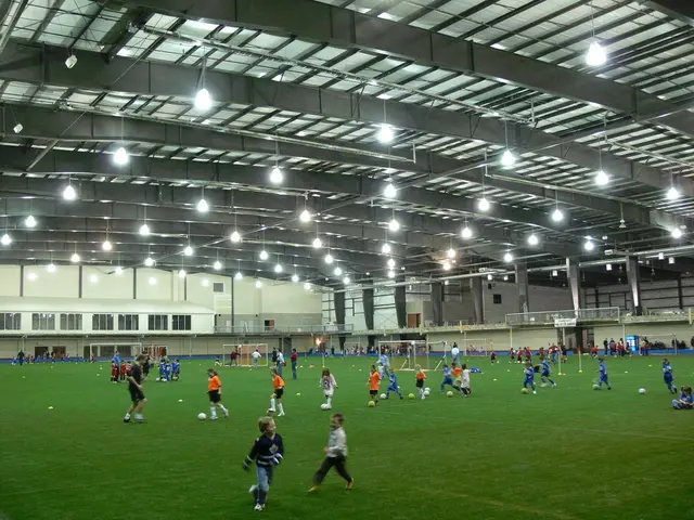 State Secretary Klaus Zimmermann officially opens the new sports center and expansion of SV...