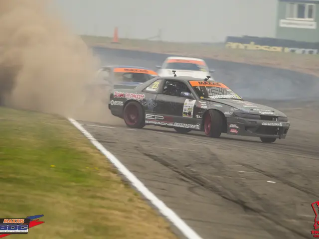 In this image we can see three different colors of cars of cars which are moving on the road at the...