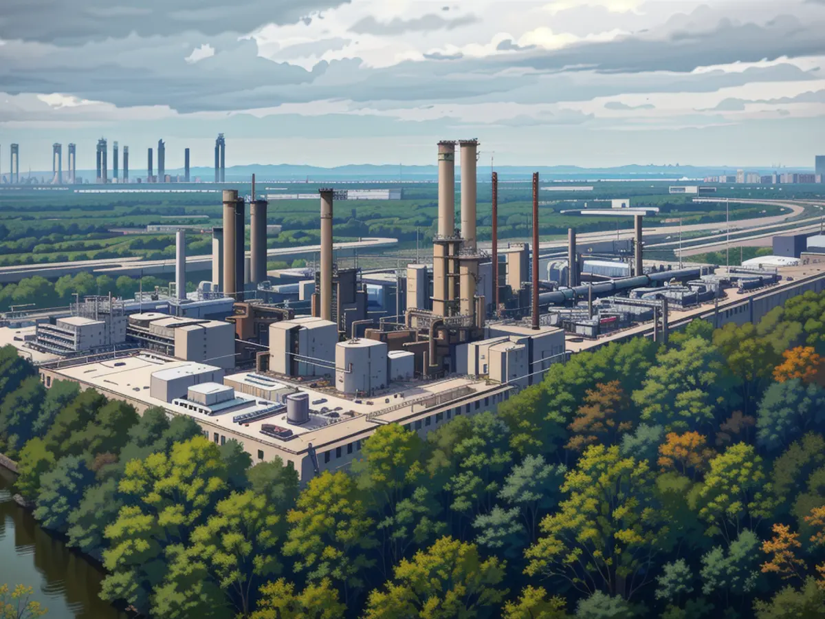 The BP-affiliated oil refinery situated in Gelsenkirchen, Germany, was observable in May 2022,...