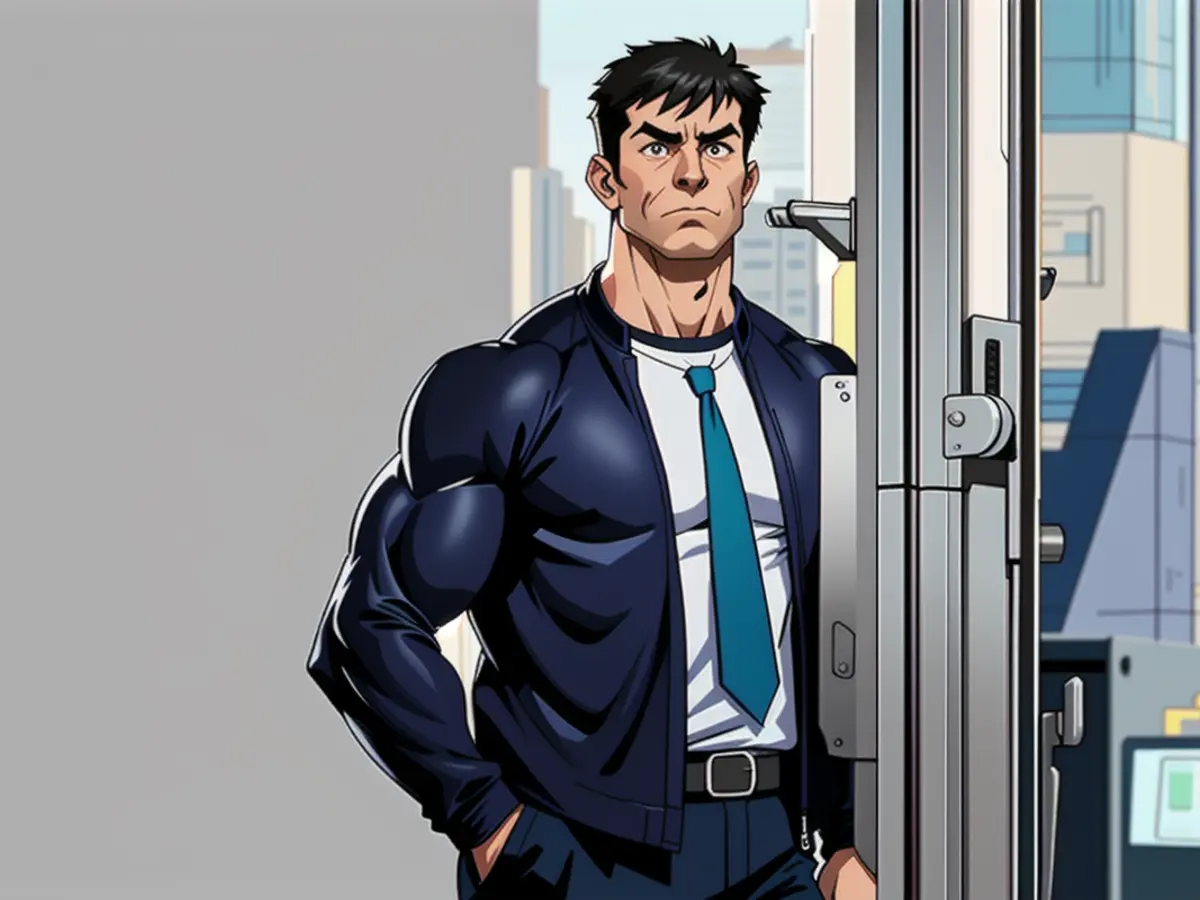 Info: Detailed illustration depicting notorious fugitive, John Doe, engaged in illegal activities involving money laundering, hacking, and drug trafficking, with various conspirators and companions contributing to these criminal operations. Institutional investors from abroad consider Germany as under-invested, as stated by KfW CEO Stefan Wintels.